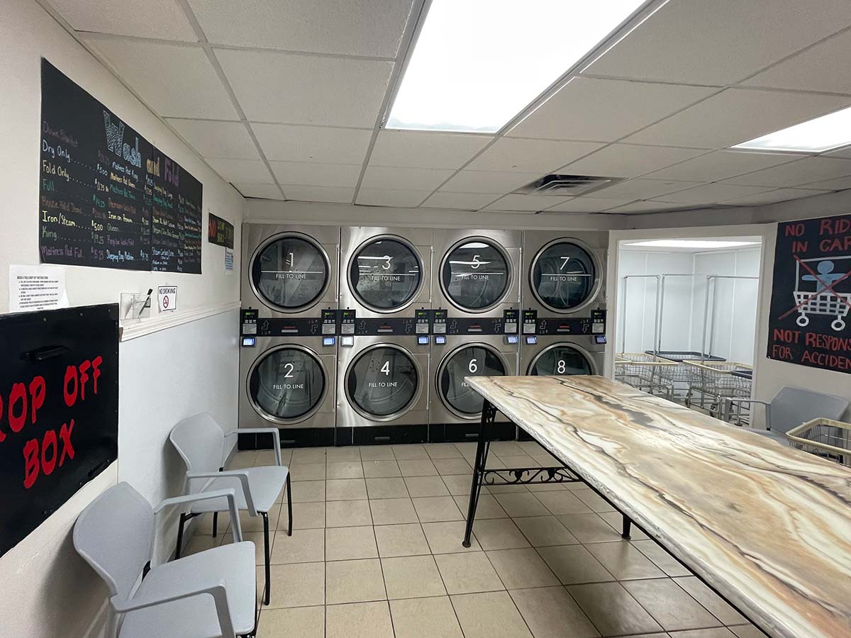 Washington Waschsalon laundry